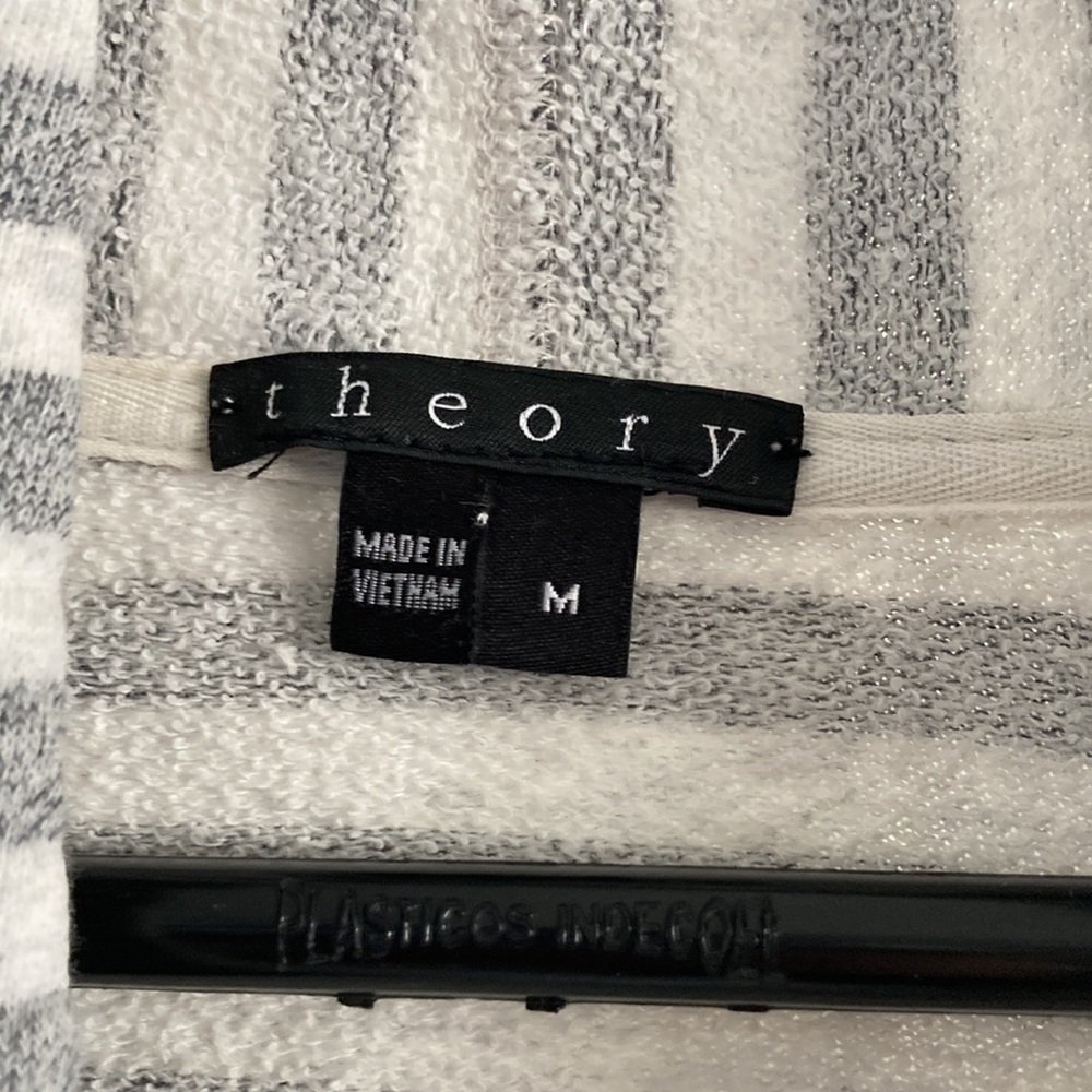 Theory Open Front Cardigan Size M - image 3